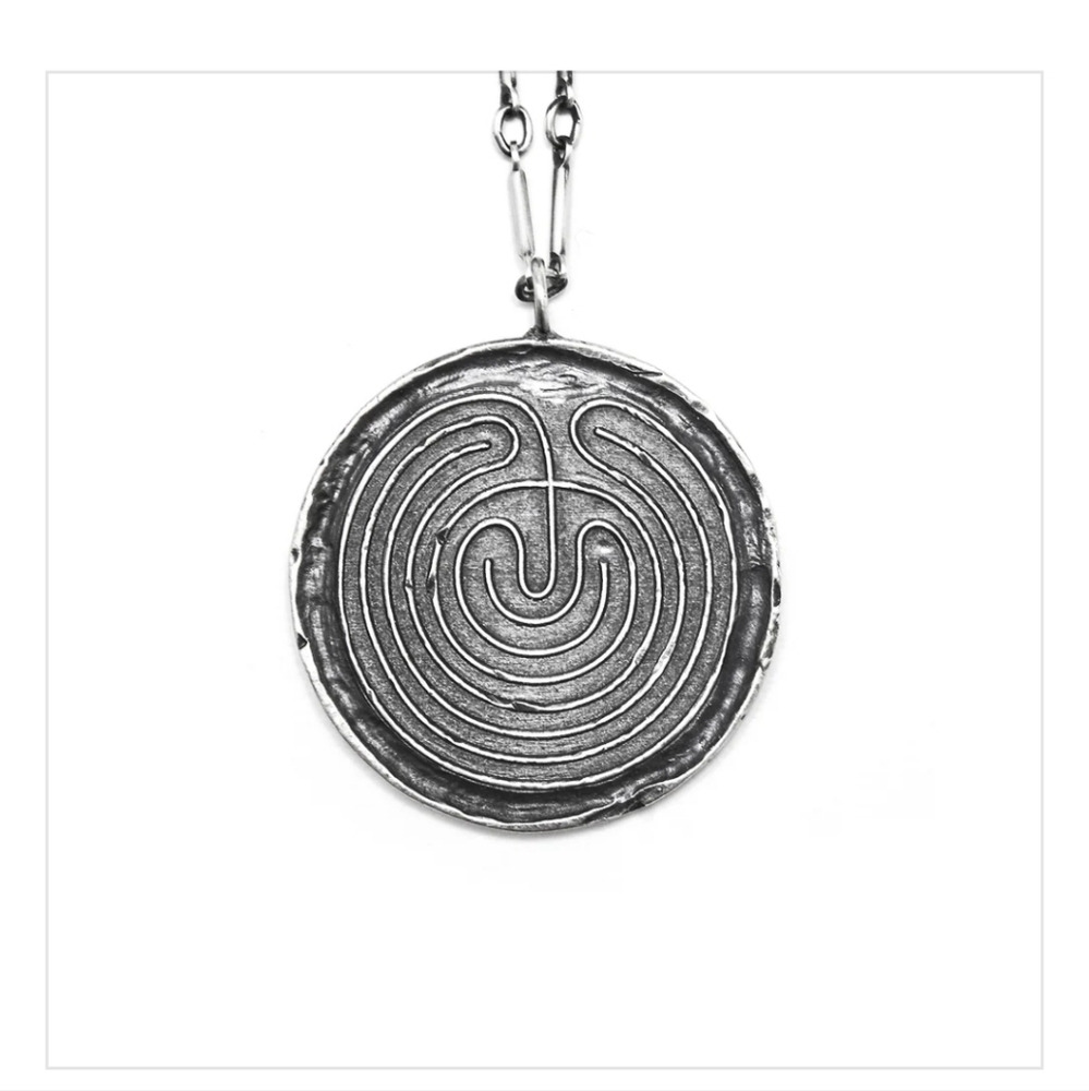 Bloodmilk jewels  a season in the labyrinth large pendant 24 inch chain